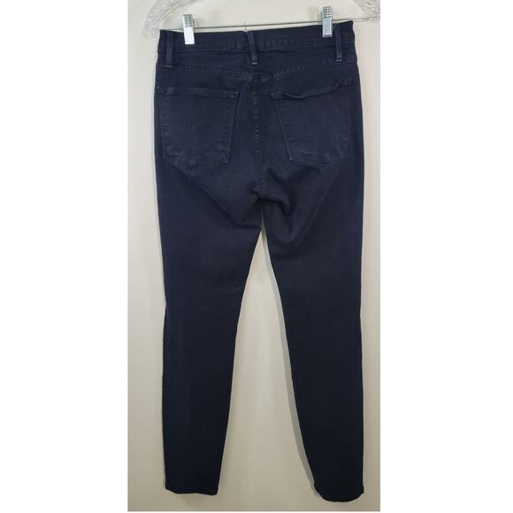 Frame Jeans Womens Size 27 Le High Skinny Jeans De Jeanne Ankle Punk Goth Rock - Picture 2 of 9